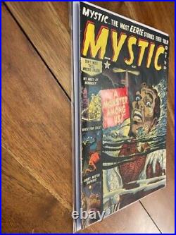 Mystic 8 Atlas Comics Golden Age Key Comic Book 1952 Pre Code Horror