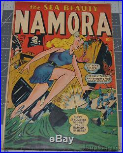 Namora #1 the Sea Beauty Sub-Mariner Bill Everett NICE TIMELY GOLDEN AGE COMIC