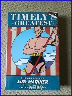 New Timely's Greatest Golden Age Sub-Mariner Omnibus Marvel Comics HC