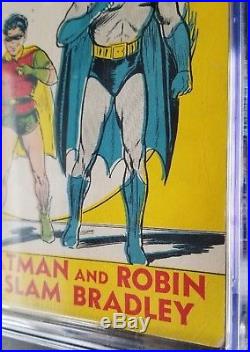 New York World's Fair 1940 CGC 4.5 Golden Age 1st Batman Robin Superman Together