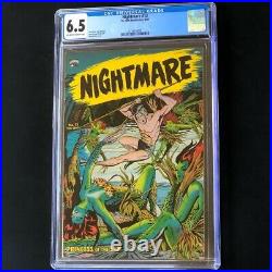 Nightmare #13 (St John 1954) CGC 6.5 Matt Baker Cover! Golden Age Comic