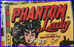 Phantom Lady 17 Rare Golden Age Classic Comic Book Original Affordable