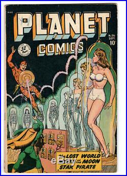PLANET COMICS #56 (1940) Grade 4.0 Golden Age Science Fiction