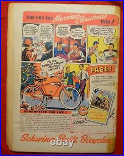 POLICE COMICS #7 Feb 1942 Plastic Man Phantom Lady/Mouthpiece/Firebrand Fair+