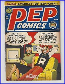 Pep Comics #100/Golden Age Archie Comic Book/FN