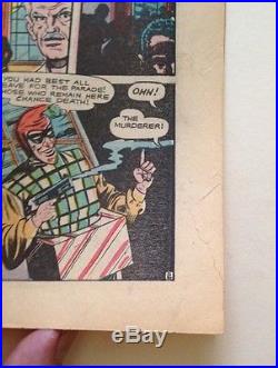 Phantom Lady #21 Fox 12/1948 Crime Comic Golden Age Good Condition