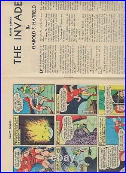 Planet Comics #37 Golden Age Good Girl Science Fiction House Comic 1944 GVG