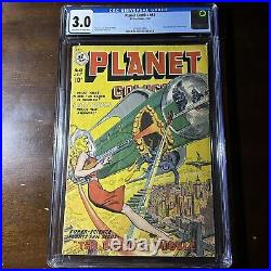 Planet Comics #61 (1949) Good Girl! Sci-Fi! Golden Age CGC 3.0