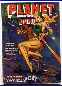 Planet Comics #66 1951- Fiction Hourse Golden Age- GGA cover