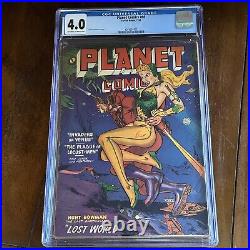 Planet Comics #66 (1952) Good Girl! Sci-Fi! Golden Age CGC 4.0