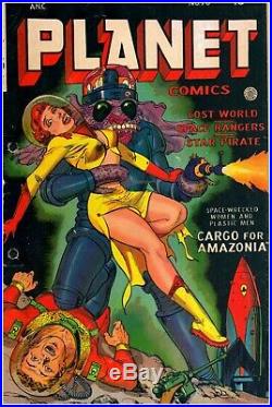 Planet Comics #70 Golden Age Fiction House 1.5
