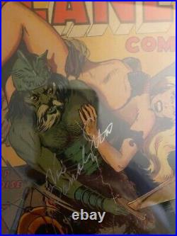 Planet Comics 72 CGC SS. 5 Vic Carrabotta, Golden age artist, classic cover