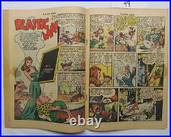 Plastic Man #49 1954 Golden Age comic book VF+ 8.5