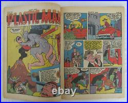 Plastic Man Comic #2 GOLDEN AGE The Gay Nineties Nightmare 1944 VG/FN 5.0