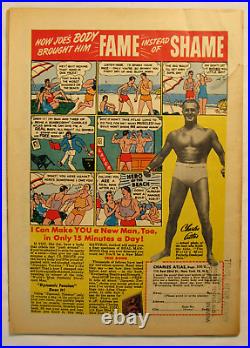 Plastic Man lot of 3 RARE COMICS 10 16 18 Golden Age 1947-1949