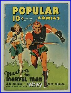 Popular Comics #47 GD+ 2.5 1940