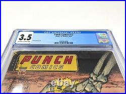 Punch Comics #13 (1945) Pre-Code Golden Age Comic Graded CGC 3.5