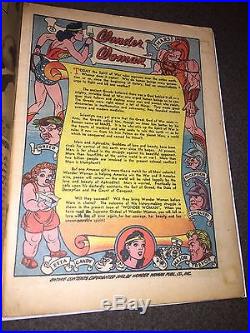 Rare 1942 Golden Age Wonder Woman #2 Scarce Nice Issue