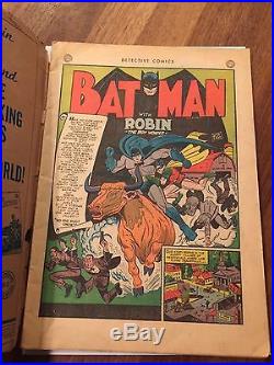 Rare 1944 Golden Age Detective Comics #94 Complete Batman Robin