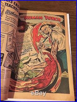 Rare 1945 Timely Golden Age The Human Torch #21 Sub-mariner