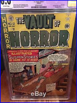 Rare 1950 Ec Golden Age Vault Of Horror #12 Cgc 6.0 Key 1st Issue Feldstein Art