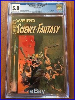 Rare 1955 Ec Golden Age Weird Science-fantasy #29 Cgc 5.0 Universal Frazetta Cvr