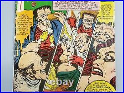 RARE Golden Age FRANKENSTEIN 1954 Prize Group # 28 HORROR Comic Book 10c COVER