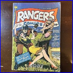 Rangers Comics #13 (1943) Good Girl! GGA! WW2
