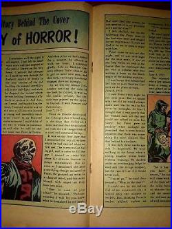 Rare 1952 Diary Of Horror #1 Avon Golden Age Comic Nice Colors