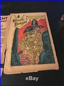 Rare Black Knight #2 Pre-marvel Golden Age Comic Awesome Low Grade