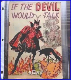 Rare Golden age 1950 Catechetical Guild Book If the Devil Would Talk collectible