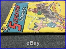 SENSATION COMICS #53 very good condition 1946 Golden Age Wonder Woman