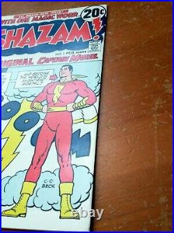 SHaZaM! #1 1973 HiGH GRaDe 1st Issue Appearance Captain Marvel Post Golden Age