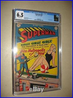 Superman 63 (dc Comics 1950) Lois Lane, Toyman Cgc 6.5 (fn+) Golden Age