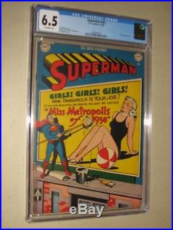 Superman 63 (dc Comics 1950) Lois Lane, Toyman Cgc 6.5 (fn+) Golden Age