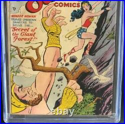 Sensation Comics #105 (DC 1951) CGC 4.0 OW Rare! Golden Age Wonder Woman