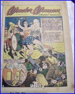 Sensation Comics #2 withRepro cover! Includes centerfold! Golden Age Wonder Woman