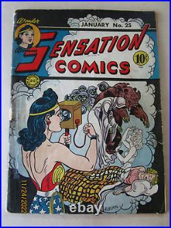 Sensation Comics # 25