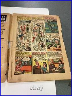Sensation Comics #27 Wonder Woman Golden age DC 1944 incomplete