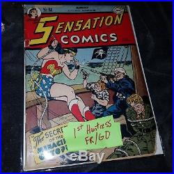 Sensation Comics #68 Original Golden Age FR/GD Condition, Clean, Wonder Woman