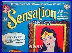 Sensation Comics #95? RARE SOLID GOLDEN-AGE WONDER WOMAN? 1949