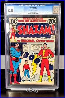 Shazam #1 1st Appearance Of Shazam And His Family Since The Golden Age! CGC 8.0