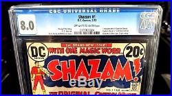 Shazam #1 1st Appearance Of Shazam And His Family Since The Golden Age! CGC 8.0