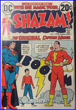 Shazam #1-3 (1973) DC Comics 1st App Since Golden Age