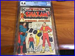 Shazam #1 Cgc 9.4 White Pages 1st Appearance Since Golden Age