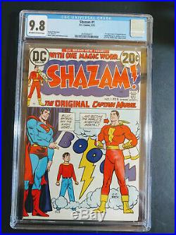 Shazam! #1 Cgc 9.8 Nm! 1st Of Captain Marvel Since Golden Age