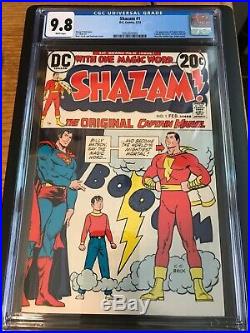 Shazam # 1 Cgc 9.8! White Pages! First Appearance Since The Golden Age
