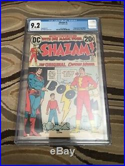 Shazam! #1 cgc 9.2 1st appearance of captain marvel since the golden age