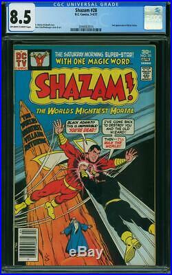 Shazam #28 CGC 8.5 First Black Adam since Golden Age. Great Comic Great Price