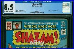 Shazam #28 CGC 8.5 First Black Adam since Golden Age. Great Comic Great Price